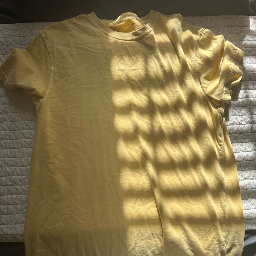 American Eagle Outfitters Soft Yellow Tee